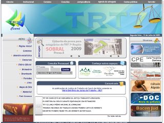 Thumbnail do site Tribunal Regional do Trabalho - 7Regio - Cear