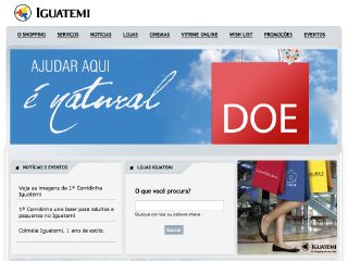 Thumbnail do site IGUATEMI Fortaleza - O shopping da sua vida !