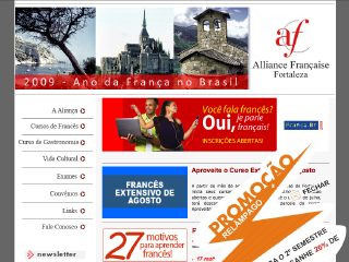 Thumbnail do site Aliana Francesa