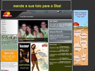 Thumbnail do site OBA, o melhor de Fortaleza na Internet