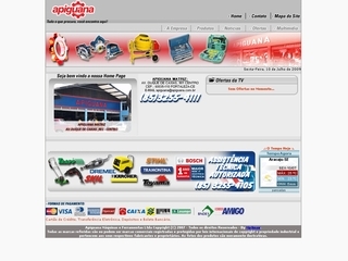 Thumbnail do site Apiguana Mquinas e Ferramentas Ltda
