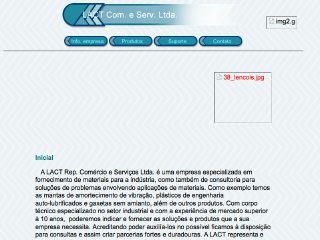Thumbnail do site Lact Comrcio e Servios Ltda