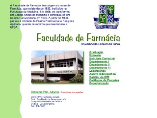 Thumbnail do site Faculdade de Farmcia