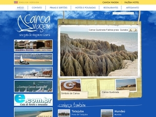 Thumbnail do site Canoa Quebrada Hoteis