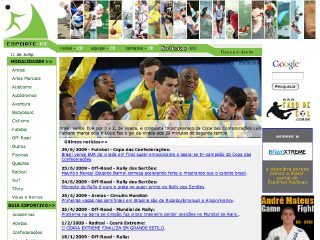 Thumbnail do site EsporteCeará.com.br