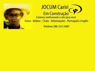Thumbnail do site Jovens Com Uma Misso (JOCUM) Cariri
