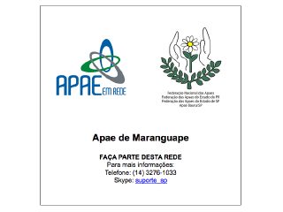 Thumbnail do site APAE-CE - Maranguape