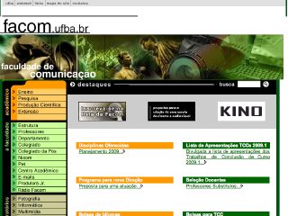 Thumbnail do site Faculdade de Comunicao