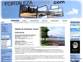 Thumbnail do site FORTALEZA.o-ceará.net - Portal de Fortaleza e região