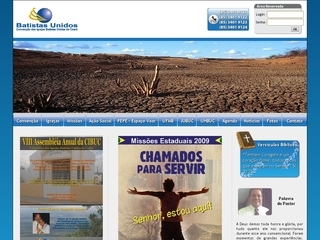 Thumbnail do site Convenção das Igrejas Batistas Unidas do Ceará