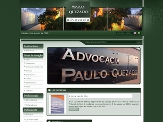Thumbnail do site Paulo Quezado Advocacia