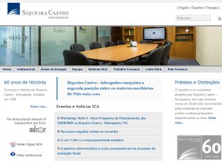 Thumbnail do site Siqueira Castro Advogados - Advocacia Empresarial