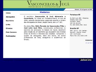 Thumbnail do site Vasconcelos & Juc Advocacia e Consultoria