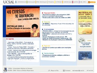 Thumbnail do site Universidade Catlica do Salvador - UCSal
