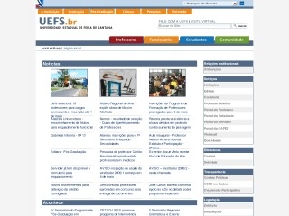 Thumbnail do site Universidade Estadual de Feira de Santana