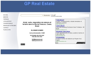 Thumbnail do site GP Real Estate