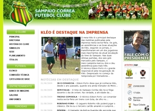 Thumbnail do site Sampaio Corra Futebol Clube