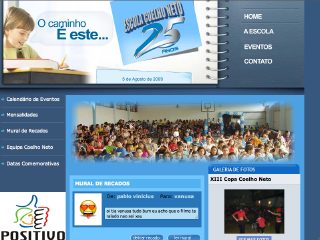 Thumbnail do site Escola Coelho Neto