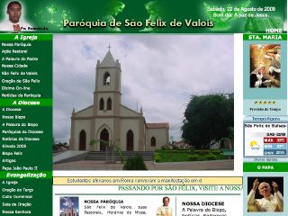 Thumbnail do site Paróquia São Felix de Valois