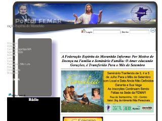 Thumbnail do site FEMAR - Federação Espírita do Maranhão