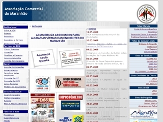 Thumbnail do site ACM - Associação Comercial do Maranhão