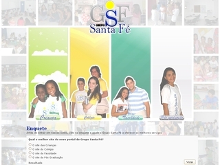 Thumbnail do site Faculdade Santa F