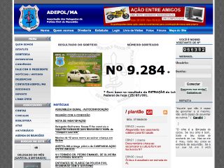 Thumbnail do site ADEPOL/MA - Associao dos Delegados de Polcia do Estado do Maranho