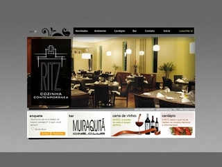 Thumbnail do site RITZ - Restaurante Cozinha contempornea & Bar