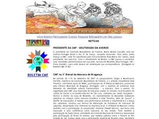 Thumbnail do site CMF - Comisso Maranhense de Folclore