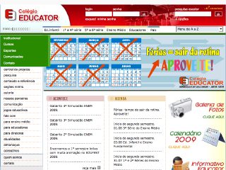 Thumbnail do site Colgio Educator