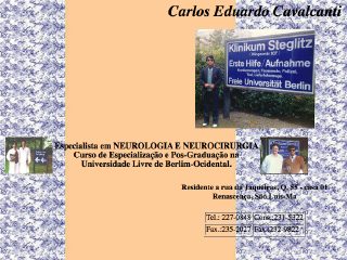 Thumbnail do site Dr. Carlos Eduardo Cavalcanti