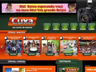 Thumbnail do site Cuxa - O seu portal de eventos!
