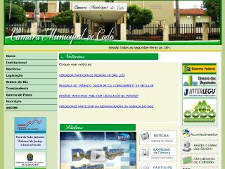 Thumbnail do site Camra Municipal de Cod
