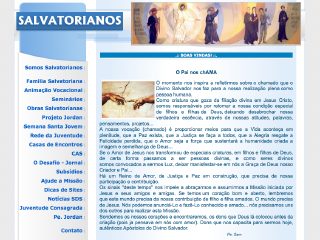 Thumbnail do site Salvatorianos