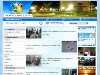 Thumbnail do site Prefeitura Municipal de Balsas