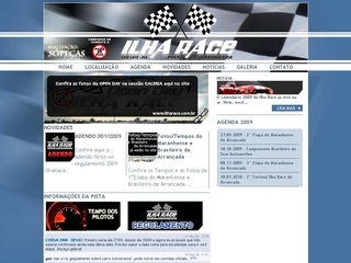 Thumbnail do site Ilha Race
