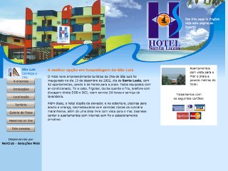 Thumbnail do site Hotel Santa Luzia