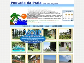 Thumbnail do site Pousada da Praia
