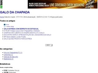Thumbnail do site Galo da Chapada
