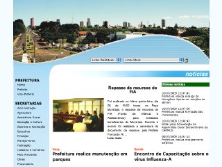 Thumbnail do site Prefeitura Municipal de Guarapuava