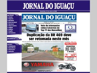 Thumbnail do site Jornal do Iguau