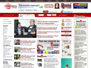 Thumbnail do site Jornal O Dirio de Maring Online