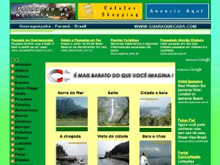 Thumbnail do site Portal da Cidade de Guaraqueaba