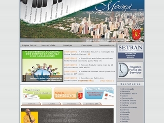 Thumbnail do site Prefeitura Municipal de Maring