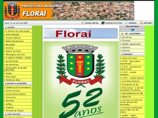 Thumbnail do site Prefeitura Municipal de Flora