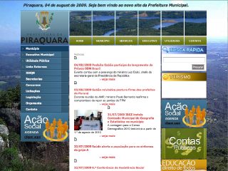 Thumbnail do site Prefeitura Municipal de Piraquara