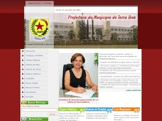 Thumbnail do site Prefeitura Municipal de Terra Boa