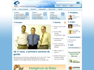 Thumbnail do site ICI - Solues Integradas em TI