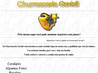 Thumbnail do site Churrascaria Gavioli