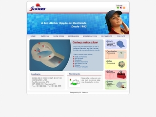 Thumbnail do site SHOWA : Ind. e Com. de Importao e Exportao de Confeces Ltda.  